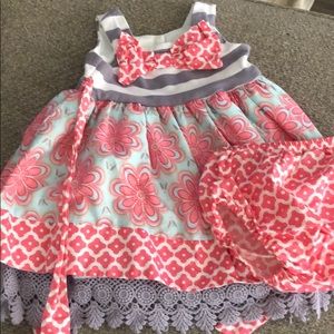 Dress with bloomers